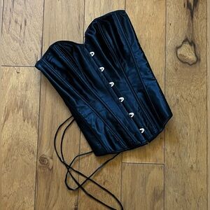 black corset